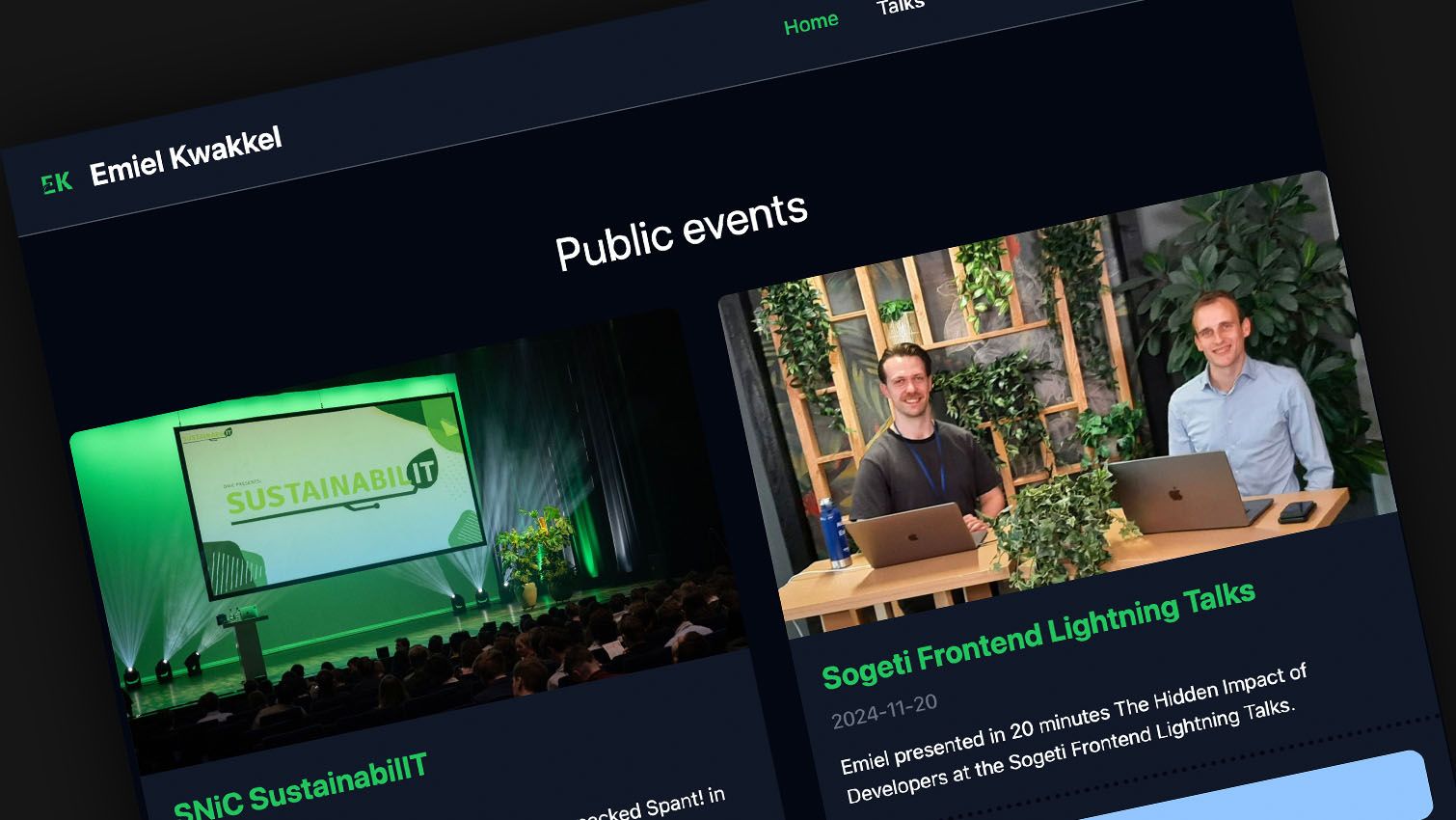 Updated website